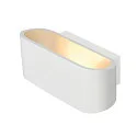 Væglampe OSSA R7S oval, R7s 78mm, max. 100W, hvid