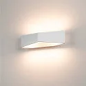 SLV LED Wall luminaire CARISO WL-4 LED, 2x 9W LED, 2700K, white