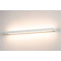 SLV LED Wall luminaire SEDO LED 21, square, 22W, SMD LED, 3000K, glass satined, white