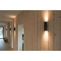SLV Væglampe ENOLA_B UP/DOWN, IP20, højde 22cm, 2x GU10 QPAR51 maks. 50W, aluminium, sort