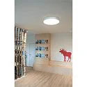 SLV Loftlampe ENOLA_B CL-1, IP20, Ø 6.7cm / H 14cm, GU10 QPAR51 maks. 35W, aluminium, hvid