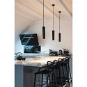 Pendant luminaire ENOLA_B PD-1, IP20, GU10 QPAR51 max. 50W, Ø 6.7cm / H 30cm, aluminium, white