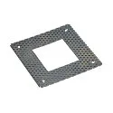 Indbygningsramme til DOWNUNDER PUR 80x80mm LED, firkantet