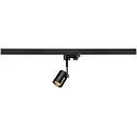 Spot BIMA 1, GU10, 1x50W max., inkl. 3-Faset-Adapter, sort
