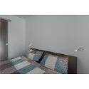 SLV LED Væg spotlight KARPO LED Downlight, rund, 7,5W LED, 3000K, med afbryder, hvid