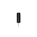 SLV LED Pendant luminaire HELIA 40 LED, round, 9W LED, 30°, 3000K, black