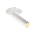 LED Indbygningsspot KARPO LED Væg-/Downlight, Rosette flad, 7,5W LED, 3000K, hvid