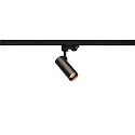 HELIA 50 LED Spot for 3-Phase high-voltage track, 35°, black