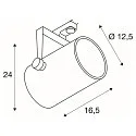 SLV Halogen 230V spot EURO SPOT ES111, hvid
