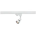 SLV Spotlight PURI Lampenkopf, GU10, max. 50W, incl. 3-Phase adapter, white
