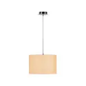 SLV Pendel FENDA E27 Pendul-kabel, uden skærm, chrom