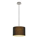 SLV Pendel FENDA E27 Pendul-kabel, uden skærm, chrom