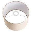 SLV FENDA tekstil skærm, rund, Ø 30cm, beige