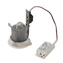 SLV LED Indbygningslampe CONTONE ROUND Downlight, drejning, hvid