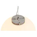 SLV Pendel ROTOBALL 40, hvid, E27, max. 24W