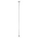 Tilbehør til 3-Faset skinne S-TRACK pendelophæng med stang, 100cm, hvid