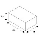 SLV Tilbehør til 3-Faset skinne S-TRACK 3-Faset-Adapter, sort