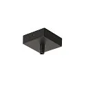 Tilbehør Loftroset til GLENOS Pendel, 8,5x8,5x2,7cm, inkl. Trækaflastning, mat sort