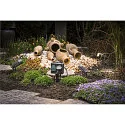SLV Garden energy pack, 4-fold, IP44 with 1, 4m leading connection and protective contact plug