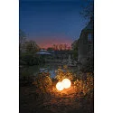 SLV Udendørslampe ROTOBALL Kuglelampe, hvid, E27, med skifte, IP44, Ø 40 cm