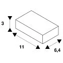 SLV IP68 Tilslutningsboks, 3-Polig