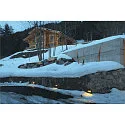 SLV Væglampe BRICK DOWNUNDER E14 alu-grå