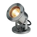 Outdoor Udendørsspot NAUTILUS, IP67, QT-C51, GX5.3 maks. 35W, drejbar, rustfrit stål 304