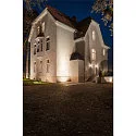 SLV LED Standerindbygningslampe DASAR LED SQUARE Udendørslampe , asymmetrisk, stål 316, 28W, 3000K
