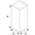 SLV Jordspyd  til Udendørs Standerlampe RUSTY CONE 40 / 70, længde 50cm / Ø 20.5cm, stål forzinket