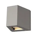 LED Udendørslampe OUT BEAM LED Væglampe, tovejs, 3000K, IP44, sølvgrå