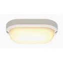 LED Udendørslampe TERANG 2 Væg-/Loftlampe, oval, 120°, SMD LED, 3000K, IP44, hvid