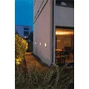 SLV LED Udendørslampe TERANG 2 Væg-/Loftlampe, oval, 120°, SMD LED, 3000K, IP44, antracit