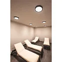 SLV AINOS, Udendørs-/Loftlampe, LED, 3000K, rund, antracit