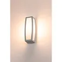 Udendørslampe MERIDIAN BOX, alu-grå