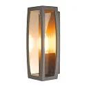 Udendørslampe MERIDIAN BOX 2 Væglampe, E27, IP54, antracit