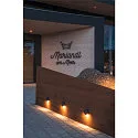 SLV LED Væglampe PEMA LED, antracit, rund, PowerLED, 3000K, 110lm