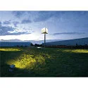 SLV LED Udendørslampe FLAC BEAM LED Spot, 1x27W, 60°, 3000K, sten grå