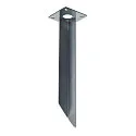 Jordspyd til Udendørs Standerlampe RUSTY SLOT / LOGS / GRAFIT, længde 50cm, stål forzinket