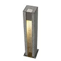 SLV Standerlampe ARROCK SLOT GU10, firkantet, granit, salt & pepper, max. 4W LED