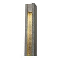 SLV Standerlampe ARROCK SLOT GU10, firkantet, granit, salt & pepper, max. 4W LED