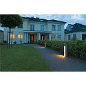 SLV Standerlampe ARROCK SLOT GU10, firkantet, granit, salt & pepper, max. 4W LED