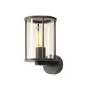 Udendørslampe PHOTONIA Væglampe, E27, IP55, antracit, klart glas