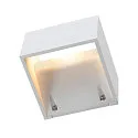 Væglampe LOGS WALL, firkantet, LED varmhvid, 6W,