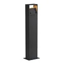 Standerlampe LOGS 70, firkantet, LED varmhvid, 8W,, anthracite