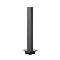 SLV H-POL, Udendørs-/Standerlampe, 1-flamme, LED, 3000K, antracit, højde 66 cm