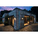 SLV LED Væglampe QUAD 1 XL, firkantet, 4,5W, COB LED, 3000K, 110°, antracit