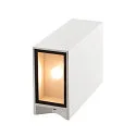 LED Væglampe QUAD 2 XL, firkantet, 8,6W, COB LED, 3000K, 110°, hvid