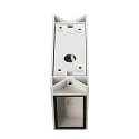 LED Væglampe QUAD 2 XL, firkantet, 8,6W, COB LED, 3000K, 110°, hvid