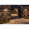 SLV Væglampe QUAD 1, firkantet,  LED varmhvid, 1x3W,, anthracite