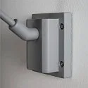 Display luminaire NEW MYRA DISPLAY CURVE Outdoor luminaire, GU10, max. 50W, IP55, silver grey